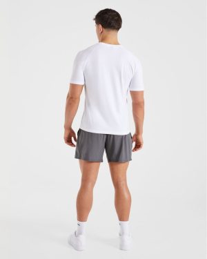 Ascend Seamless T-Shirt White: The Ultimate Comfort Fit