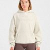 Athletics Applique Oversized Hoodie - Sand: The Ultimate Comfort Upgrade
