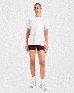 Athletics Club Oversized T Shirt - Off White: The Ultimate Blend of Comfort and Style