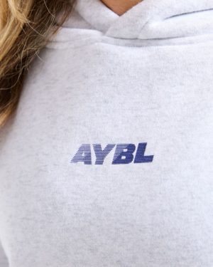 Athletics Dept Oversized Hoodie - Grey Marl: The Ultimate Comfort Essential