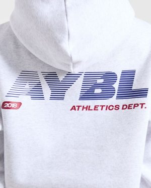 Athletics Dept Oversized Hoodie - Grey Marl: The Ultimate Comfort Essential