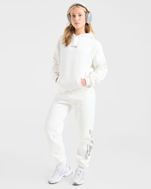 Athletics Dept Oversized Hoodie - Off White: The Ultimate Comfort Essential