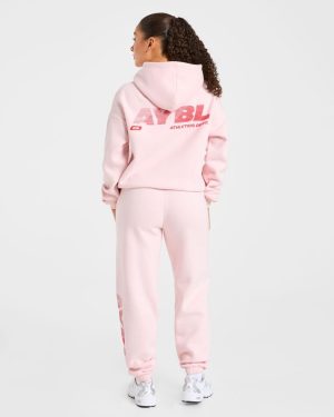 Athletics Dept Oversized Hoodie - Pink: The Ultimate Comfort Essential