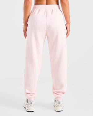 Athletics Dept Oversized Joggers - Pink: The Ultimate Comfort Upgrade