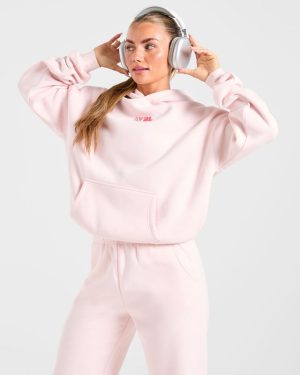 Athletics Dept Oversized Joggers - Pink: The Ultimate Comfort Upgrade