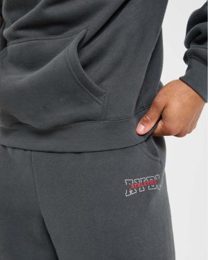 Athletics Oversized Hoodie - Charcoal: The Ultimate Comfort & Style Statement