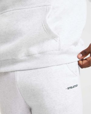 Athletics Oversized Hoodie - Grey Marl: The Ultimate Comfort Upgrade