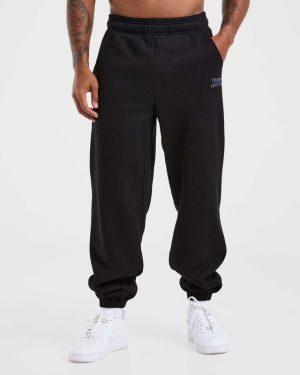 Athletics Oversized Joggers - Black: The Ultimate Comfort Wear