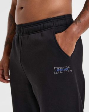 Athletics Oversized Joggers - Black: The Ultimate Comfort Wear