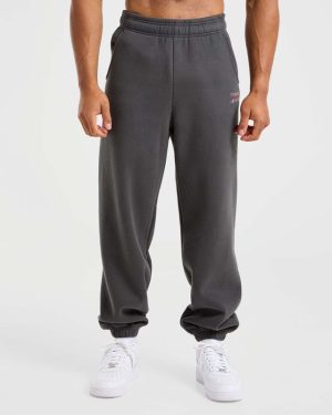 Athletics Oversized Joggers - Charcoal: The Ultimate Comfort Upgrade