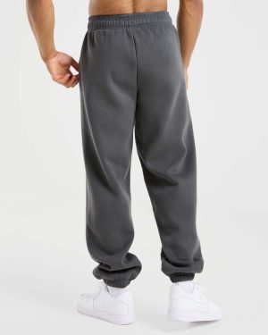 Athletics Oversized Joggers - Charcoal: The Ultimate Comfort Upgrade