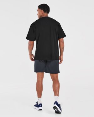 Athletics Oversized T Shirt - Black: The Ultimate Comfort Essential