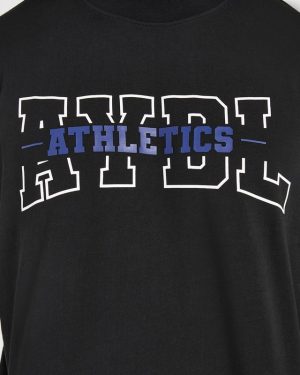 Athletics Oversized T Shirt - Black: The Ultimate Comfort Essential