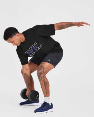 Athletics Oversized T Shirt - Black: The Ultimate Comfort Essential