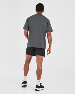 Athletics Oversized T Shirt - Charcoal: The Ultimate Comfort & Style Guide