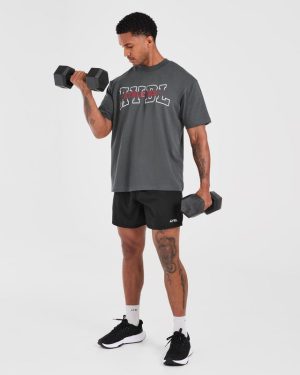 Athletics Oversized T Shirt - Charcoal: The Ultimate Comfort & Style Guide