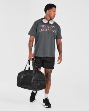 Athletics Oversized T Shirt - Charcoal: The Ultimate Comfort & Style Guide
