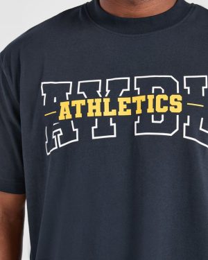 Athletics Oversized T Shirt - Navy: The Ultimate Comfort & Style Guide