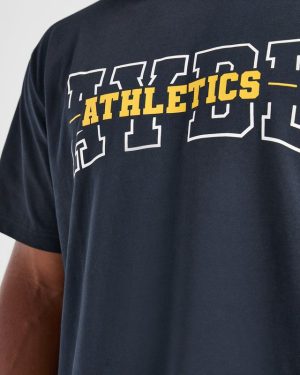 Athletics Oversized T Shirt - Navy: The Ultimate Comfort & Style Guide