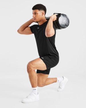 Attain Seamless T-Shirt Black: The Ultimate Performance Essential