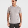 Attain Seamless T Shirt - Woodland Fog: The Ultimate Performance Essential