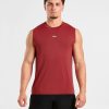Attain Seamless Vest - Maroon Red: The Ultimate Performance Essential