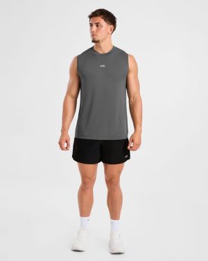 Attain Seamless Vest - Storm Grey: The Ultimate Performance Essential