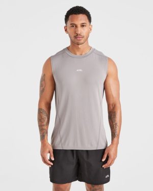Attain Seamless Vest - Woodland Fog: The Ultimate Performance Essential