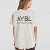 AYBL Athletics Oversized T Shirt - Beige: The Ultimate Comfort & Style Blend