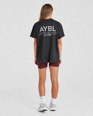 AYBL Athletics Oversized T Shirt - Black: The Ultimate Comfort & Performance Tee