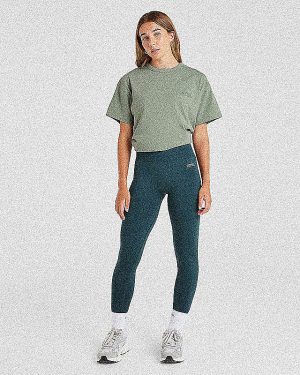 AYBL Athletics Oversized T Shirt - Green: The Ultimate Comfort & Performance Tee