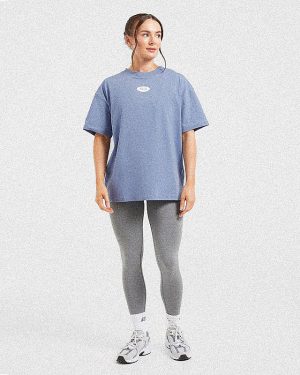 AYBL Lifestyle Oversized T-Shirt - Cornflower Blue: The Ultimate Comfort Fit