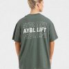 AYBL Lift Italic Oversized T-Shirt: The Ultimate Comfort & Style Fusion