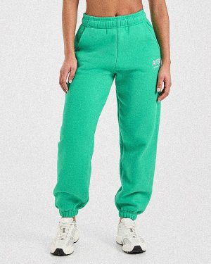 AYBL Sports Club Oversized Joggers - Racing Green: The Ultimate Comfort Upgrade