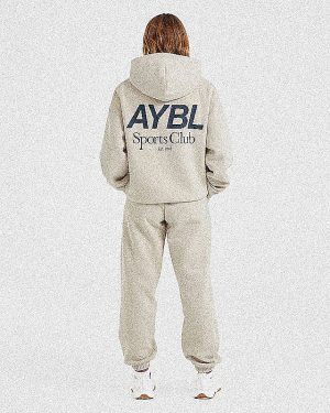 AYBL Sports Club Oversized Joggers - Sand/Navy: The Ultimate Comfort & Style Guide