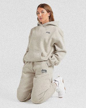 AYBL Sports Club Oversized Joggers - Sand/Navy: The Ultimate Comfort & Style Guide