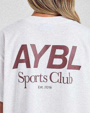 AYBL Sports Club Oversized T-Shirt: The Ultimate Blend of Comfort and Style