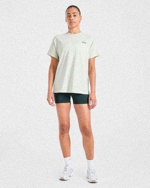 AYBL Sports Club Script Oversized T Shirt - Green: The Ultimate Gym-to-Street Essential