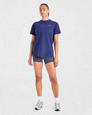 AYBL Sports Club Script Oversized T Shirt - Navy: The Ultimate Comfort & Style Guide