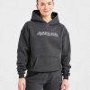 AYBL Sports Outline Oversized Hoodie - Charcoal: The Ultimate Comfort Essential