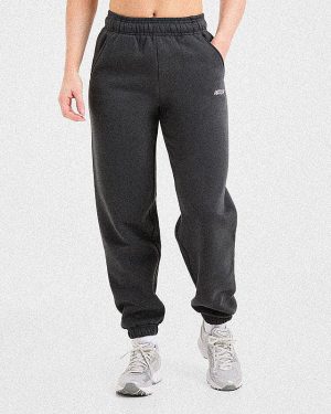 AYBL Sports Outline Oversized Joggers - Charcoal: The Ultimate Comfort Staple