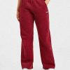 AYBL Sports Outline Oversized Straight Leg Joggers - Burgundy
