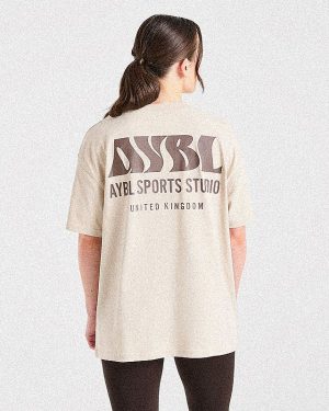AYBL Sports Studio Oversized T Shirt - Beige: The Ultimate Comfort & Style Guide
