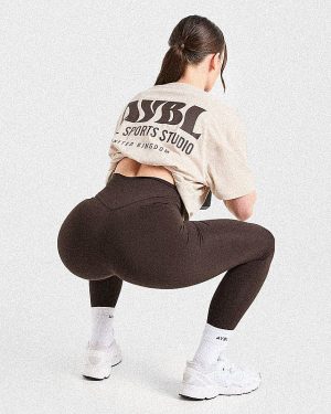 AYBL Sports Studio Oversized T Shirt - Beige: The Ultimate Comfort & Style Guide