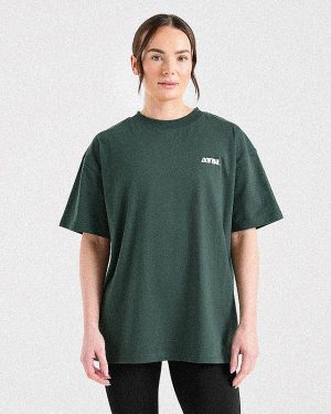 AYBL Sports Studio Oversized T Shirt - Forest Green: The Ultimate Comfort & Style Upgrade