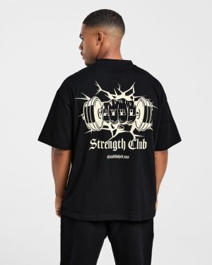AYBL Strength Club Oversized T Shirt - Black: The Ultimate Comfort & Style Guide