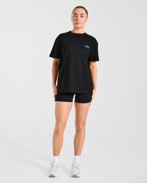 AYBL Strength Co Oversized T-Shirt - Black: The Ultimate Comfort & Style Essential