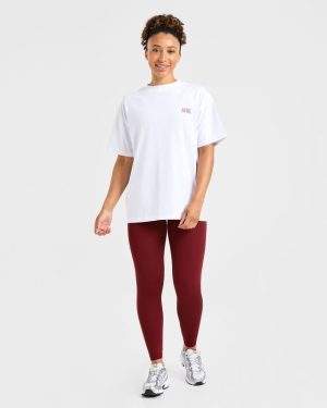 AYBL Strength Studio Oversized T Shirt - White: The Ultimate Comfort & Style Guide