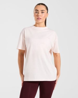 AYBL Studio Oversized T-Shirt - Pink: The Ultimate Blend of Comfort and Style