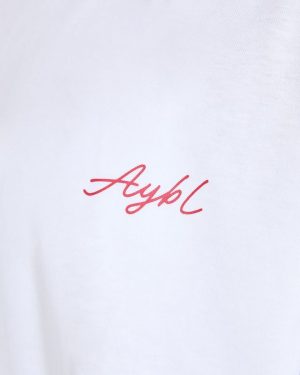 AYBL Studio Oversized T-Shirt White: The Ultimate Comfort & Style Fusion